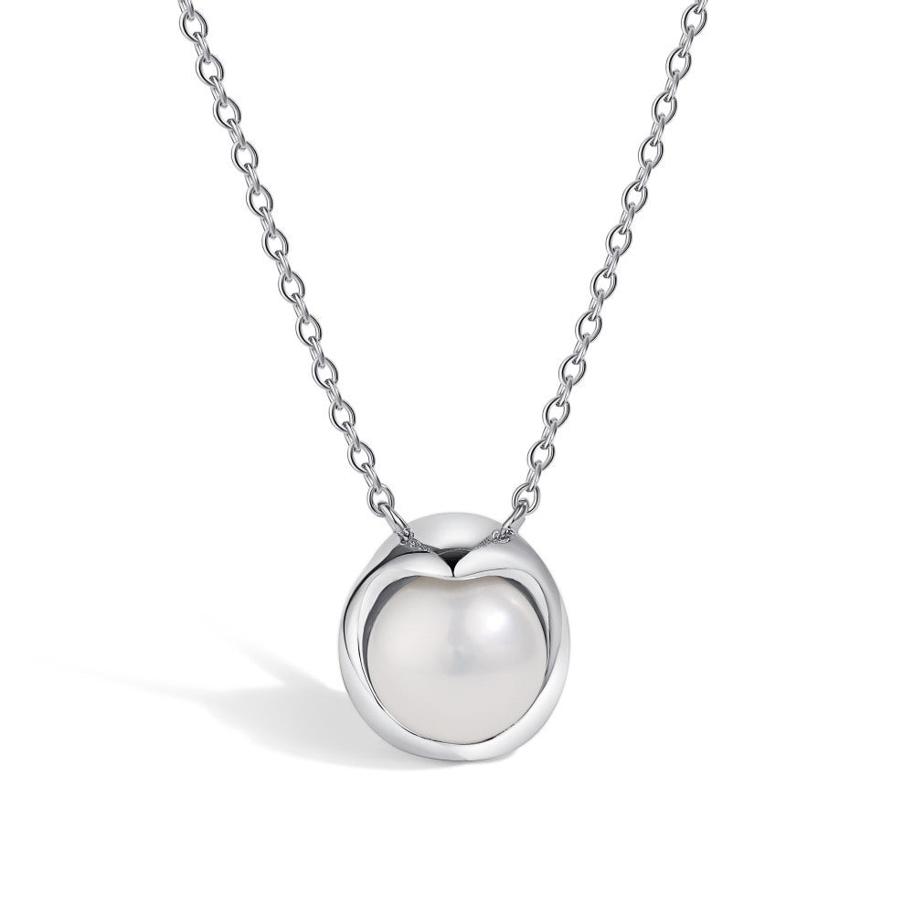Round Pearl Necklace For Women - Be Fatima 
