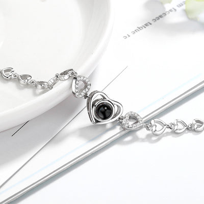 Language I Love You Heart To Heart Bracelet - Be Fatima 