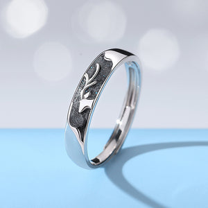 New Whale Deer Couple Rings For Women - Be Fatima 