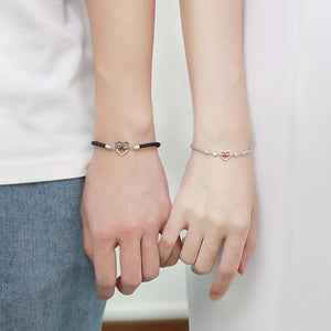 Bagley S925 Silver Jewellery Bracelet With High-level Sense Of Design Heartbeat Signal Couples Bracelet 2023 New - Be Fatima 