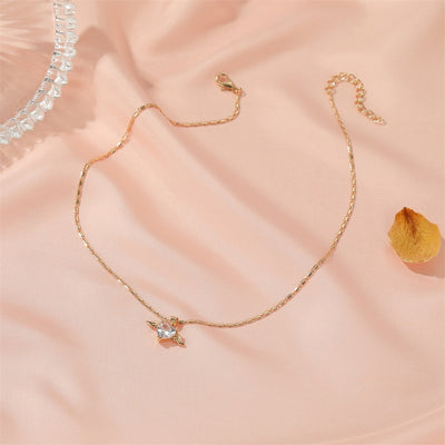 Heart Wings Necklace For Women - Be Fatima 