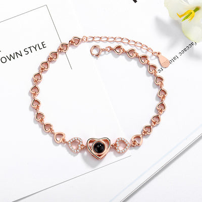 Language I Love You Heart To Heart Bracelet - Be Fatima 