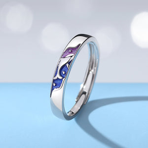 New Whale Deer Couple Rings For Women - Be Fatima 